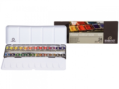 Rembrandt water colour de luxe set 05M8624 pans